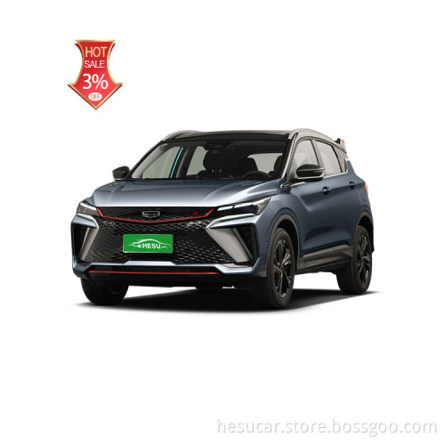 Used Geely Cars Cheap Geely Binyue Cars Left Hand Drive Car Model 1.5 Turbo 177Hp 5 Doors 5 Seats For Sale